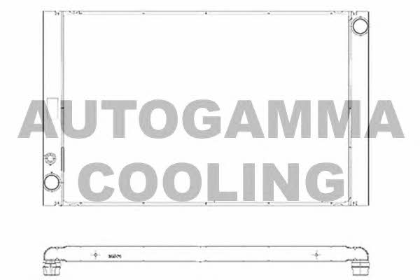 Autogamma 103374 Радіатор охолодження двигуна 103374: Купити в Україні - Добра ціна на EXIST.UA!