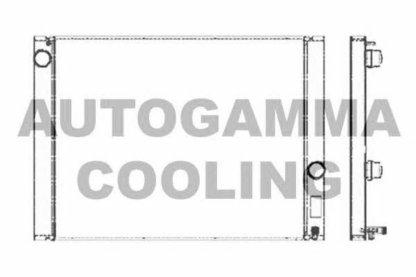 Autogamma 103389 Радіатор охолодження двигуна 103389: Купити в Україні - Добра ціна на EXIST.UA!