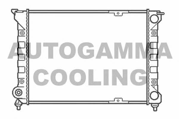 Autogamma 104575 Радіатор охолодження двигуна 104575: Купити в Україні - Добра ціна на EXIST.UA!