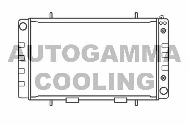 Autogamma 104660 Радіатор охолодження двигуна 104660: Купити в Україні - Добра ціна на EXIST.UA!