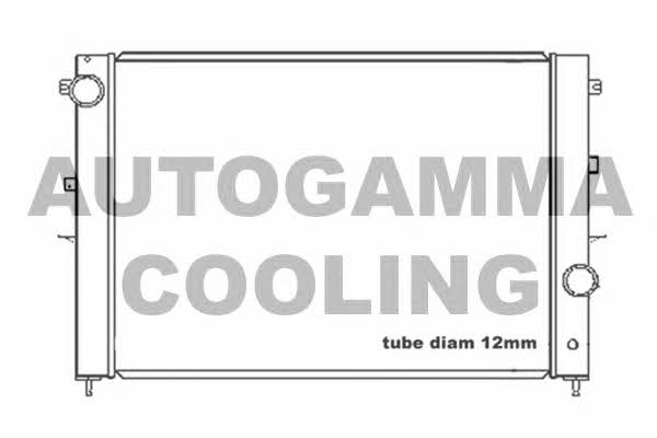 Autogamma 104664 Радіатор охолодження двигуна 104664: Купити в Україні - Добра ціна на EXIST.UA!