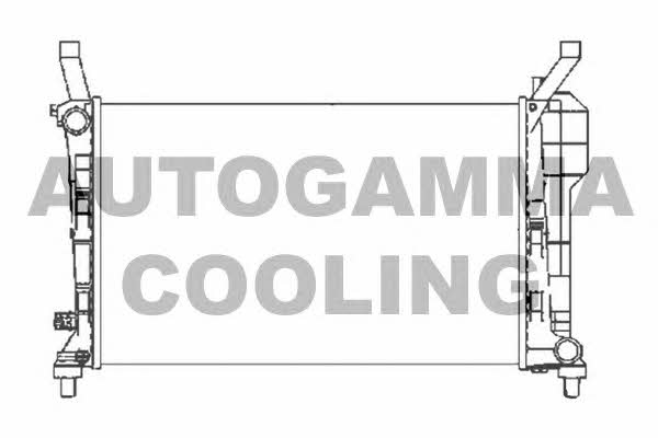 Autogamma 104684 Радіатор охолодження двигуна 104684: Купити в Україні - Добра ціна на EXIST.UA!