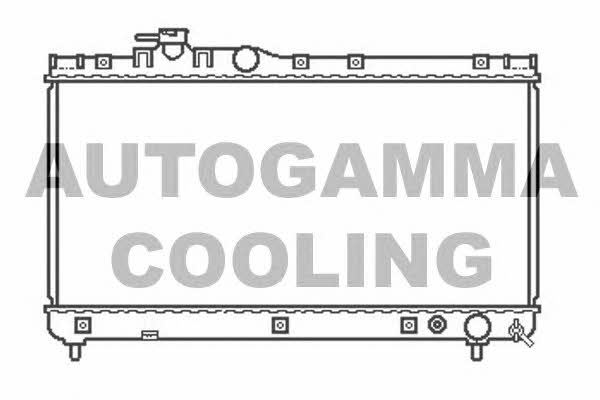 Autogamma 103416 Радіатор охолодження двигуна 103416: Приваблива ціна - Купити в Україні на EXIST.UA!
