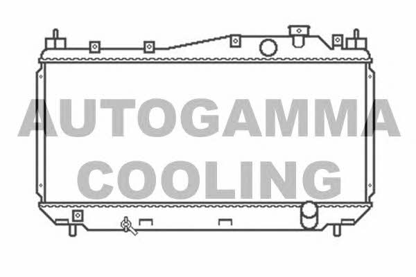 Autogamma 103434 Радіатор охолодження двигуна 103434: Приваблива ціна - Купити в Україні на EXIST.UA!