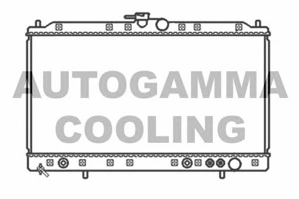 Autogamma 103489 Радіатор охолодження двигуна 103489: Приваблива ціна - Купити в Україні на EXIST.UA!