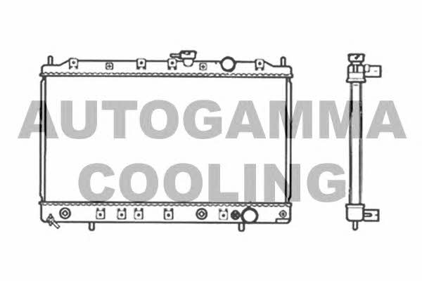 Autogamma 103495 Радіатор охолодження двигуна 103495: Купити в Україні - Добра ціна на EXIST.UA!