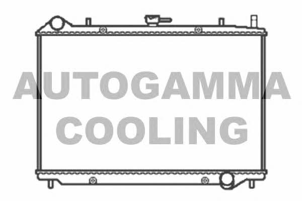 Autogamma 103515 Радіатор охолодження двигуна 103515: Купити в Україні - Добра ціна на EXIST.UA!
