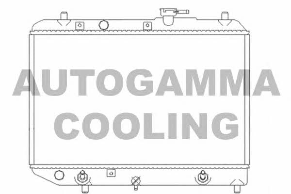 Autogamma 103517 Радіатор охолодження двигуна 103517: Приваблива ціна - Купити в Україні на EXIST.UA!