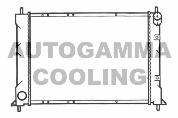 Autogamma 103550 Радіатор охолодження двигуна 103550: Купити в Україні - Добра ціна на EXIST.UA!