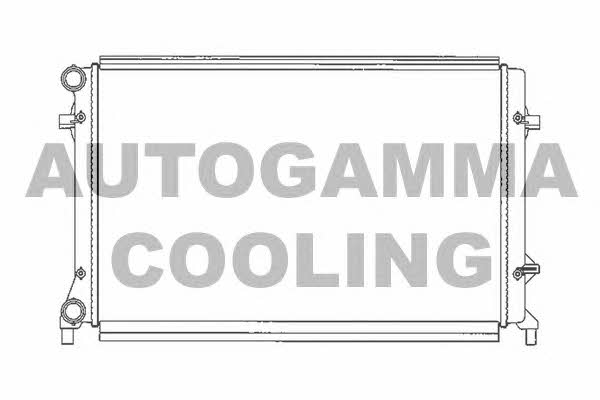 Autogamma 103612 Радіатор охолодження двигуна 103612: Приваблива ціна - Купити в Україні на EXIST.UA!