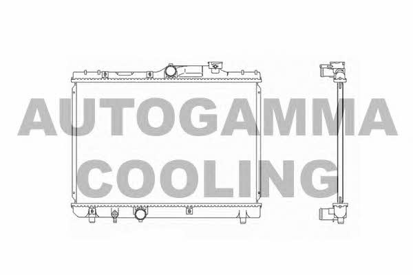 Autogamma 103626 Радіатор охолодження двигуна 103626: Приваблива ціна - Купити в Україні на EXIST.UA!