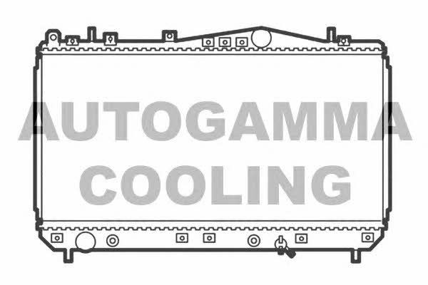Autogamma 103651 Радіатор охолодження двигуна 103651: Приваблива ціна - Купити в Україні на EXIST.UA!