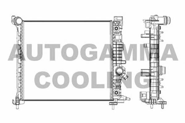 Autogamma 105683 Радіатор охолодження двигуна 105683: Купити в Україні - Добра ціна на EXIST.UA!