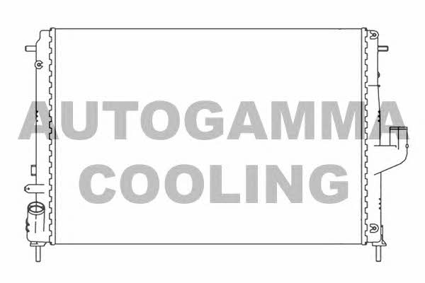 Autogamma 105782 Радіатор охолодження двигуна 105782: Купити в Україні - Добра ціна на EXIST.UA!