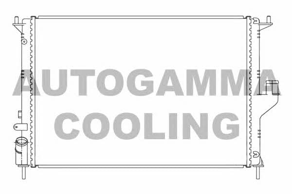 Autogamma 105783 Радіатор охолодження двигуна 105783: Купити в Україні - Добра ціна на EXIST.UA!