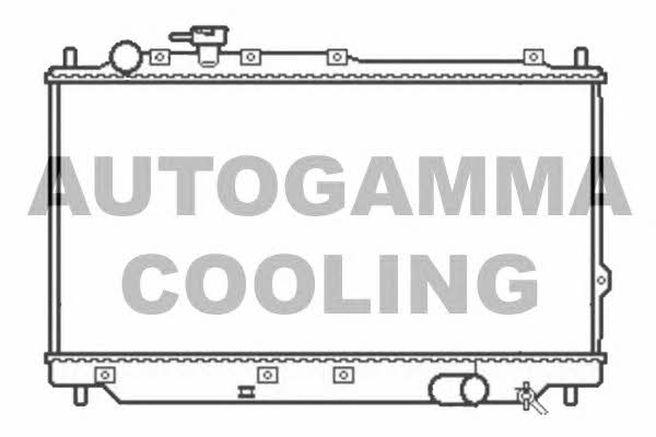 Autogamma 105800 Радіатор охолодження двигуна 105800: Купити в Україні - Добра ціна на EXIST.UA!