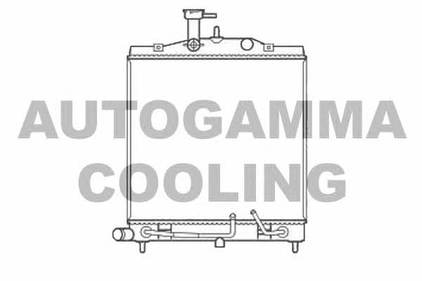 Autogamma 105806 Радіатор охолодження двигуна 105806: Купити в Україні - Добра ціна на EXIST.UA!