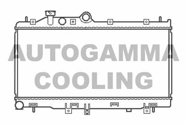 Autogamma 105813 Радіатор охолодження двигуна 105813: Купити в Україні - Добра ціна на EXIST.UA!