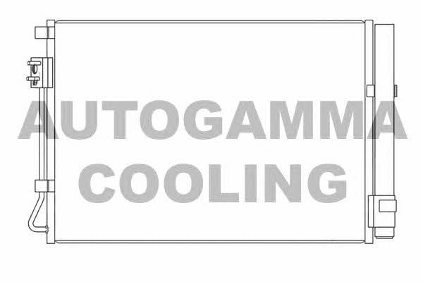 Autogamma 105860 Радіатор кондиціонера (Конденсатор) 105860: Купити в Україні - Добра ціна на EXIST.UA!