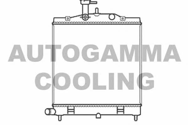 Autogamma 105871 Радіатор охолодження двигуна 105871: Купити в Україні - Добра ціна на EXIST.UA!