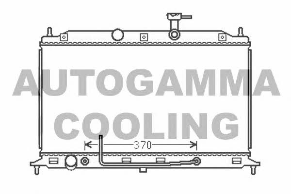 Autogamma 105920 Радіатор охолодження двигуна 105920: Купити в Україні - Добра ціна на EXIST.UA!
