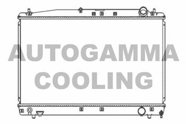 Autogamma 103713 Радіатор охолодження двигуна 103713: Приваблива ціна - Купити в Україні на EXIST.UA!