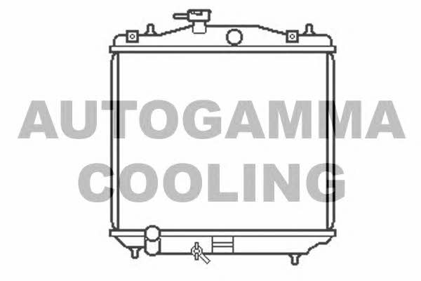 Autogamma 103780 Радіатор охолодження двигуна 103780: Купити в Україні - Добра ціна на EXIST.UA!