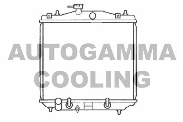 Autogamma 103781 Радіатор охолодження двигуна 103781: Приваблива ціна - Купити в Україні на EXIST.UA!