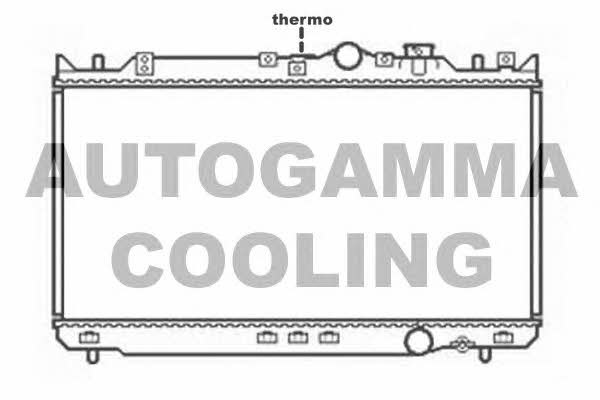 Autogamma 103802 Радіатор охолодження двигуна 103802: Купити в Україні - Добра ціна на EXIST.UA!