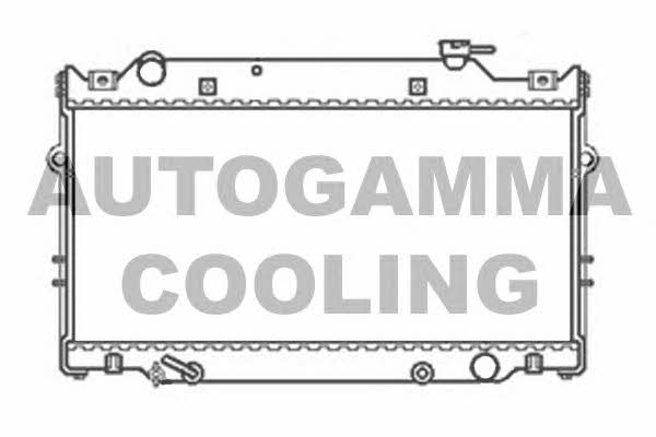Autogamma 103843 Радіатор охолодження двигуна 103843: Купити в Україні - Добра ціна на EXIST.UA!
