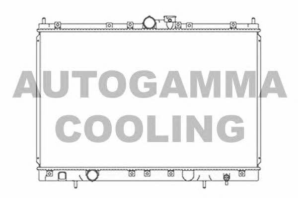 Autogamma 103865 Радіатор охолодження двигуна 103865: Приваблива ціна - Купити в Україні на EXIST.UA!