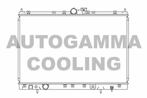 Autogamma 103866 Радіатор охолодження двигуна 103866: Купити в Україні - Добра ціна на EXIST.UA!