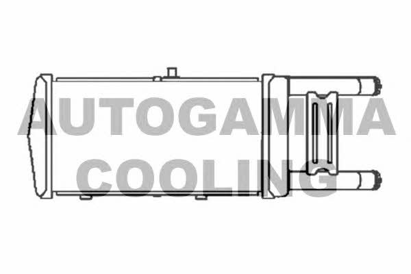 Autogamma 103874 Радіатор охолодження двигуна 103874: Купити в Україні - Добра ціна на EXIST.UA!