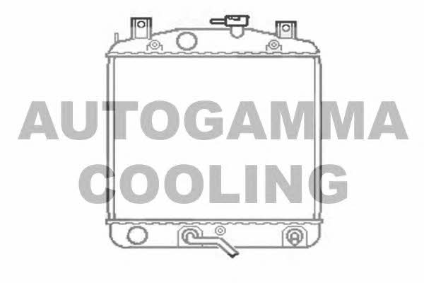 Autogamma 103907 Радіатор охолодження двигуна 103907: Приваблива ціна - Купити в Україні на EXIST.UA!