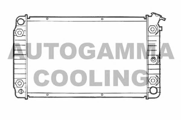Autogamma 103940 Радіатор охолодження двигуна 103940: Купити в Україні - Добра ціна на EXIST.UA!
