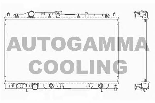 Autogamma 103958 Радіатор охолодження двигуна 103958: Купити в Україні - Добра ціна на EXIST.UA!