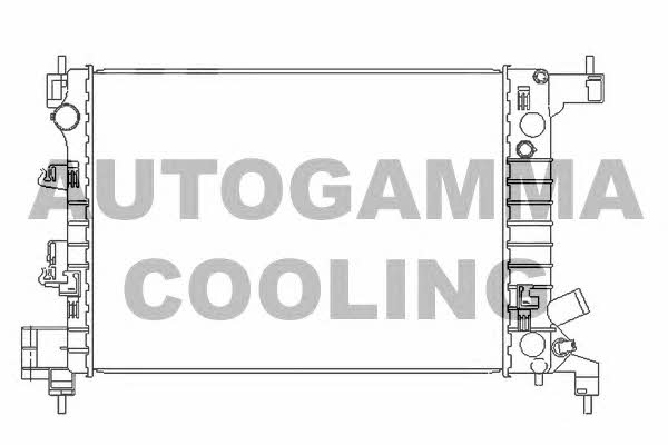 Autogamma 105936 Радіатор охолодження двигуна 105936: Купити в Україні - Добра ціна на EXIST.UA!