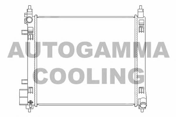 Autogamma 105993 Радіатор охолодження двигуна 105993: Купити в Україні - Добра ціна на EXIST.UA!