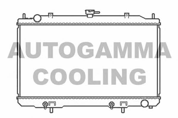 Autogamma 107018 Радіатор охолодження двигуна 107018: Купити в Україні - Добра ціна на EXIST.UA!