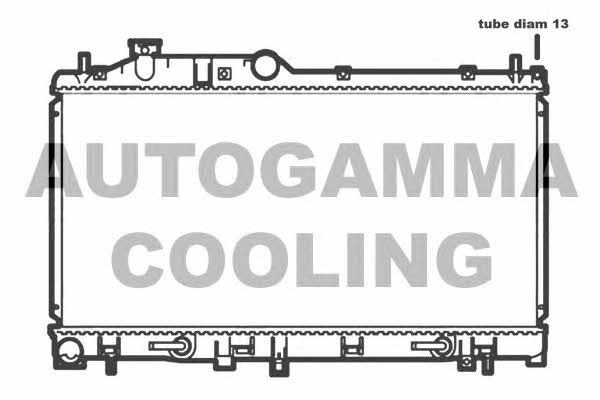 Autogamma 107025 Радіатор охолодження двигуна 107025: Приваблива ціна - Купити в Україні на EXIST.UA!
