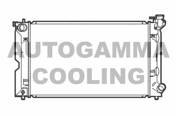 Autogamma 107057 Радіатор охолодження двигуна 107057: Купити в Україні - Добра ціна на EXIST.UA!