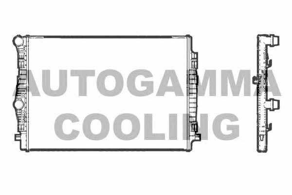 Autogamma 107199 Радіатор охолодження двигуна 107199: Купити в Україні - Добра ціна на EXIST.UA!