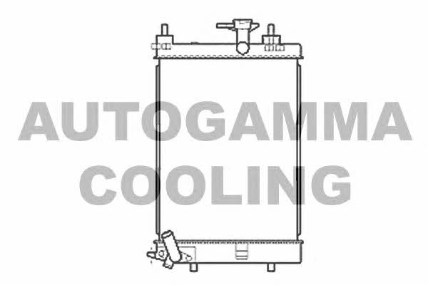Autogamma 107207 Радіатор охолодження двигуна 107207: Купити в Україні - Добра ціна на EXIST.UA!