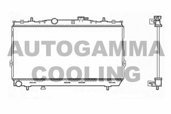 Autogamma 104005 Радіатор охолодження двигуна 104005: Купити в Україні - Добра ціна на EXIST.UA!