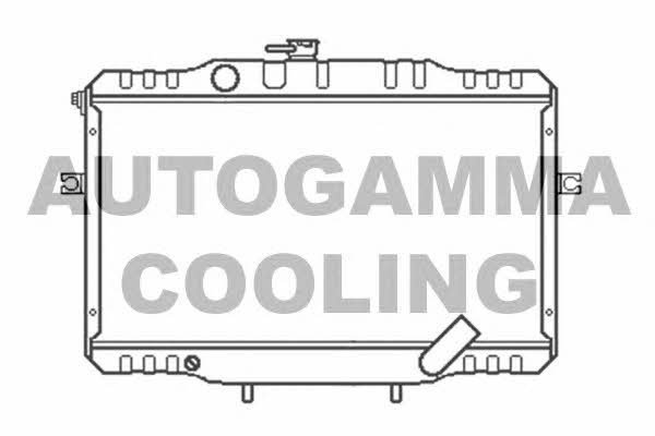 Autogamma 104080 Радіатор охолодження двигуна 104080: Купити в Україні - Добра ціна на EXIST.UA!