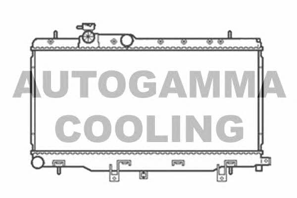 Autogamma 104105 Радіатор охолодження двигуна 104105: Купити в Україні - Добра ціна на EXIST.UA!