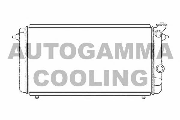 Autogamma 104123 Радіатор охолодження двигуна 104123: Приваблива ціна - Купити в Україні на EXIST.UA!