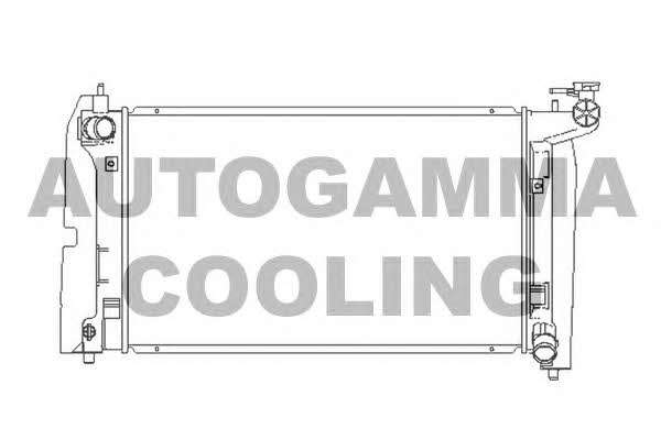 Autogamma 104126 Радіатор охолодження двигуна 104126: Купити в Україні - Добра ціна на EXIST.UA!