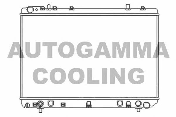 Autogamma 104159 Радіатор охолодження двигуна 104159: Купити в Україні - Добра ціна на EXIST.UA!