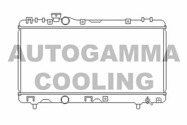 Autogamma 104162 Радіатор охолодження двигуна 104162: Купити в Україні - Добра ціна на EXIST.UA!